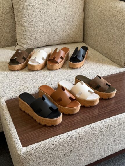 HERMES Eze 30 Platform Sandal