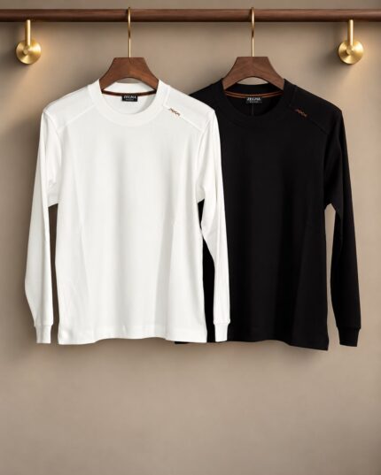 Zegna Long-Sleeve Crewneck Sweatshirts