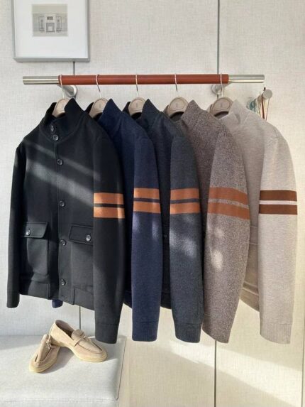 Zegna Luxury Hybrid Bomber Coats