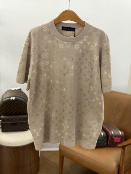 Louis Vuitton Monogram Jacquard Knit T-Shirt