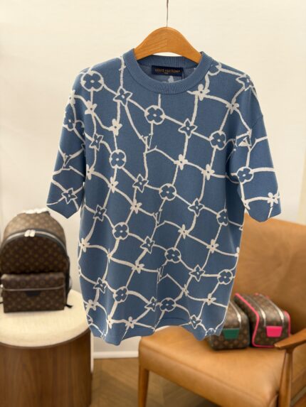 Louis Vuitton Monogram Flower Jacquard Knit T-Shirt