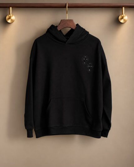 Chrome Hearts Double Cross Patch Hoodie