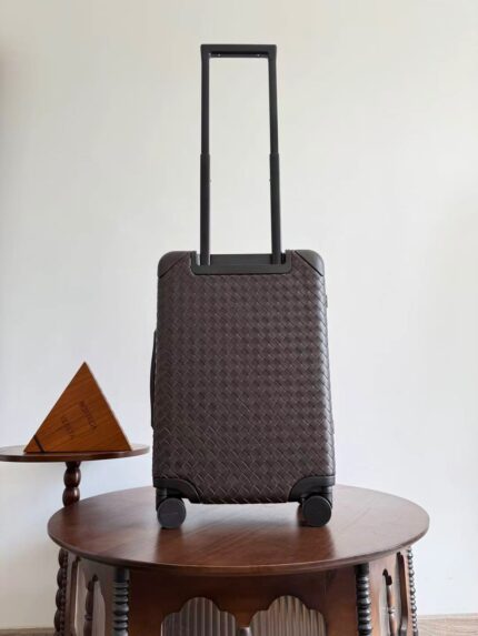 Bottega Veneta Intrecciato Cabin Trolley Suitcases