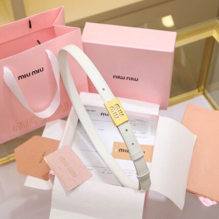 Miu Miu Leather Belts
