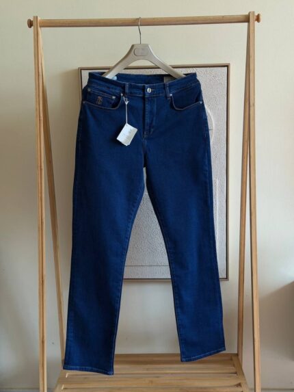 Brunello Cucinelli Classic Straight Fit Denim Jeans