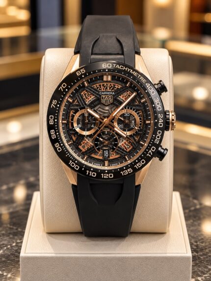 Tag Heuer Carrera Chronograph Skeleton Gold Edition Watches
