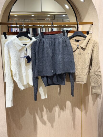 Polo Ralph Lauren Cable Knit 2-Piece Set - Polo Sweaters& Knit Skirts