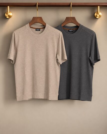 Zegna Essential Crew Neck T-Shirts