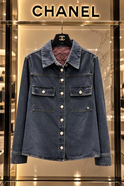 Chanel Denim Shirt Jacket