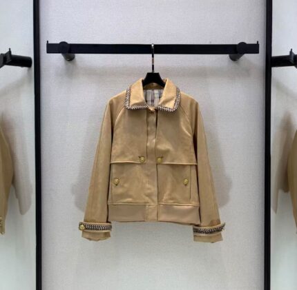 Chanel Embellished Suede Blouson Jacket