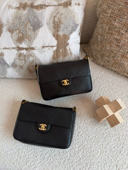 Chanel Quilted CC Flap Shoulder Bag
