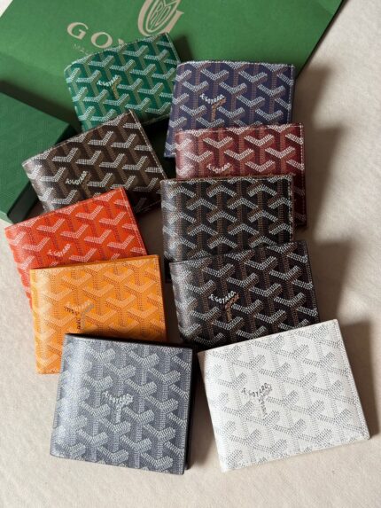 Goyard Saint-Florentin Bifold Wallets in Goyardine Canvas