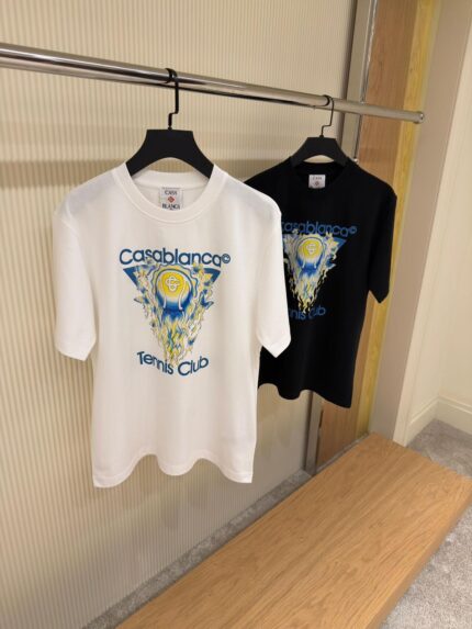 Casablanca Tennis Club Graphic Print T-Shirts