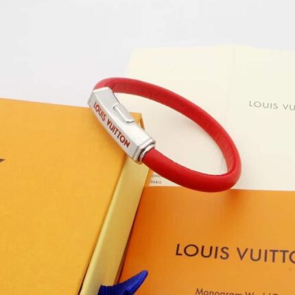 Louis Vuitton LV Space Leather Bracelets