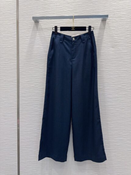 Chanel Wide-Leg Trouser
