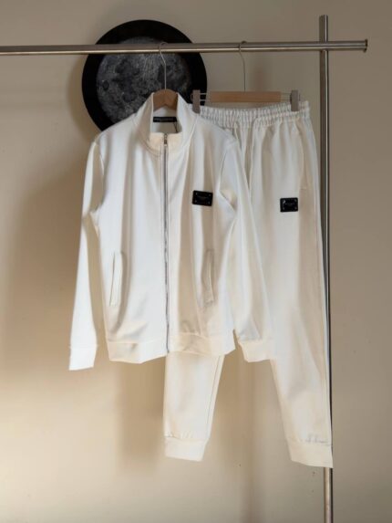 Dolce & Gabbana Logo Plaque Tracksuit Set