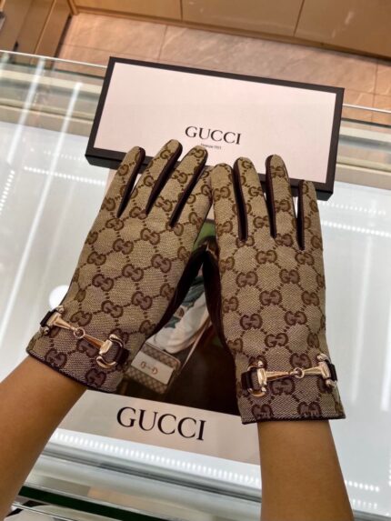 Gucci GG Monogram Gloves