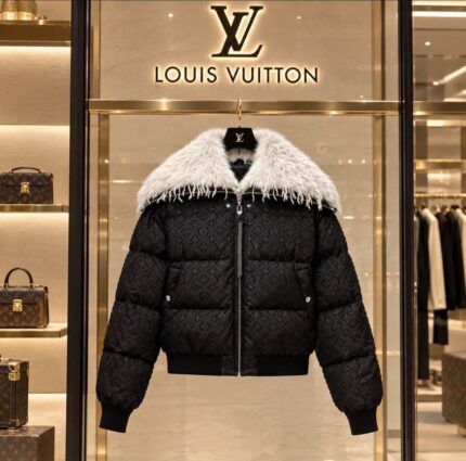 Louis Vuitton Monogram Jacquard Puffer Jacket