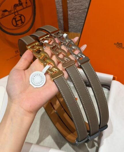 Hermes Chain d'Ancre Reversible Belts