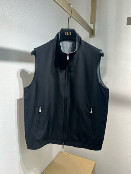Brunello Cucinelli Reversible Padded Gilet Vests