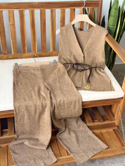 Chanel Cashmere Knit Co-Ord Set