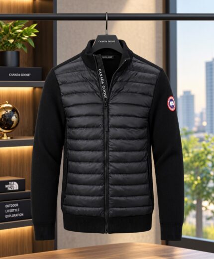 Canada Goose Hybrid Knit & Quilted Down Jackets