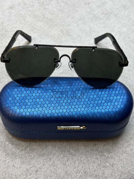 ZILLI Aviator Rimless Sunglasses