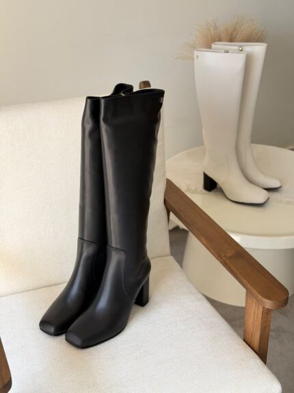Chanel Knee-High Boots