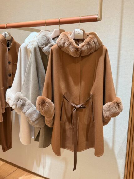Loro Piana Cashmere Blend Poncho Capes