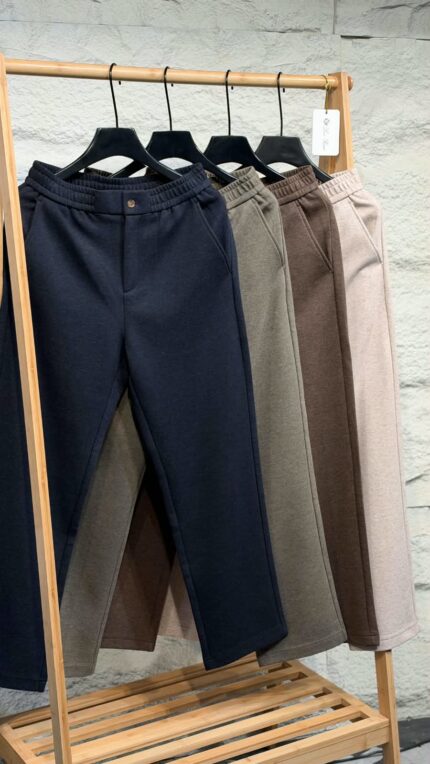 Loro Piana Cashmere-Blend Knit Relaxed Trousers