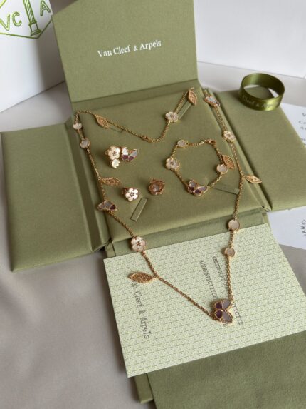 Van Cleef & Arpels Alhambra 5-Piece Jewelry Set