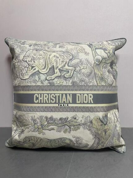 Christian Dior Toile de Jouy Sauvage Square Pillows