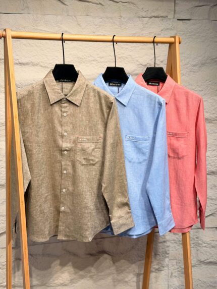 Kiton Pure Linen Shirts