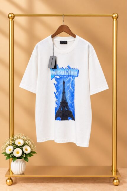 Balenciaga Paris Graphic Oversized T-Shirt