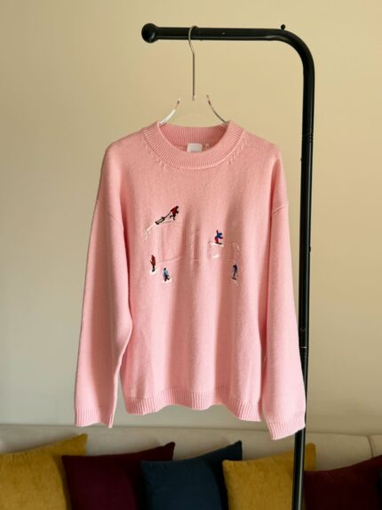 Christian Dior Alps Embroidered Cashmere Sweater