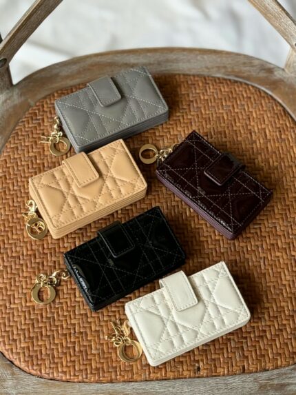 Christian Dior Lady Dior Card Holders