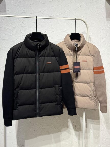 Zegna Hybrid Quilted Down Jackets