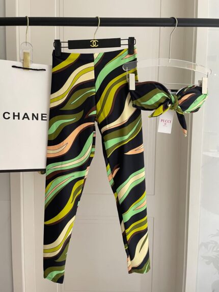 Emilio Pucci Bandeau Bikini Set