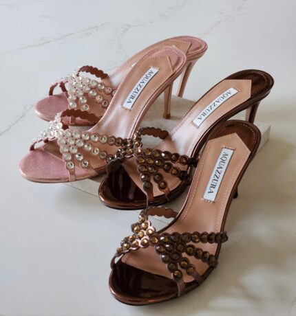 Aquazzura Tequila Plexi Sandals