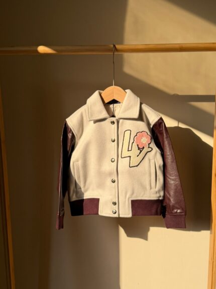 Louis Vuitton Boucle Flower Varsity Jacket