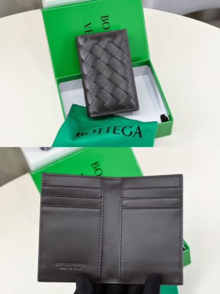 Bottega Veneta Intrecciato Flap Card Holders
