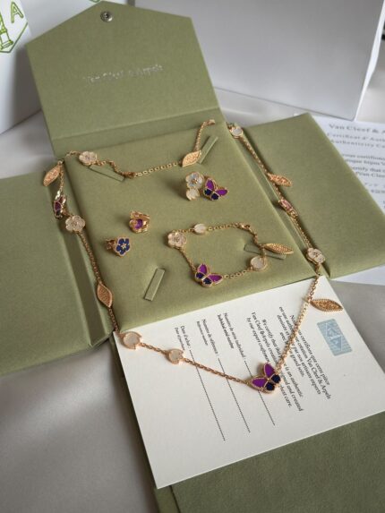 Van Cleef & Arpels Lucky Alhambra 4-in-1 Jewelry Set
