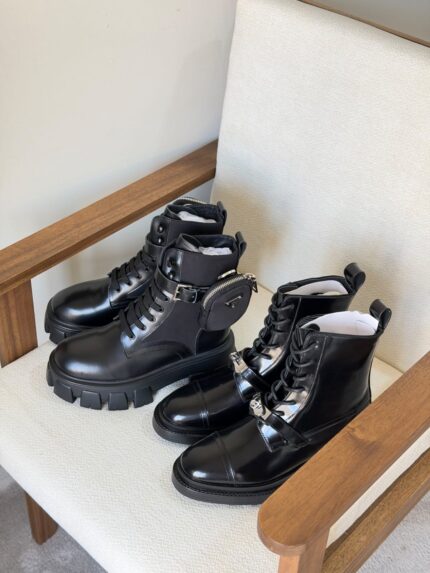 Prada Combat Boots