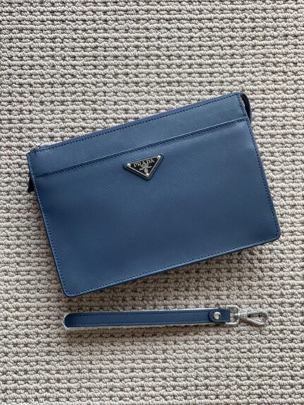 Prada Saffiano Leather Pouch