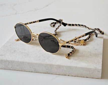 Chanel Round Chain Sunglasses